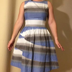 3/$25 Nine West stripped A-line dress